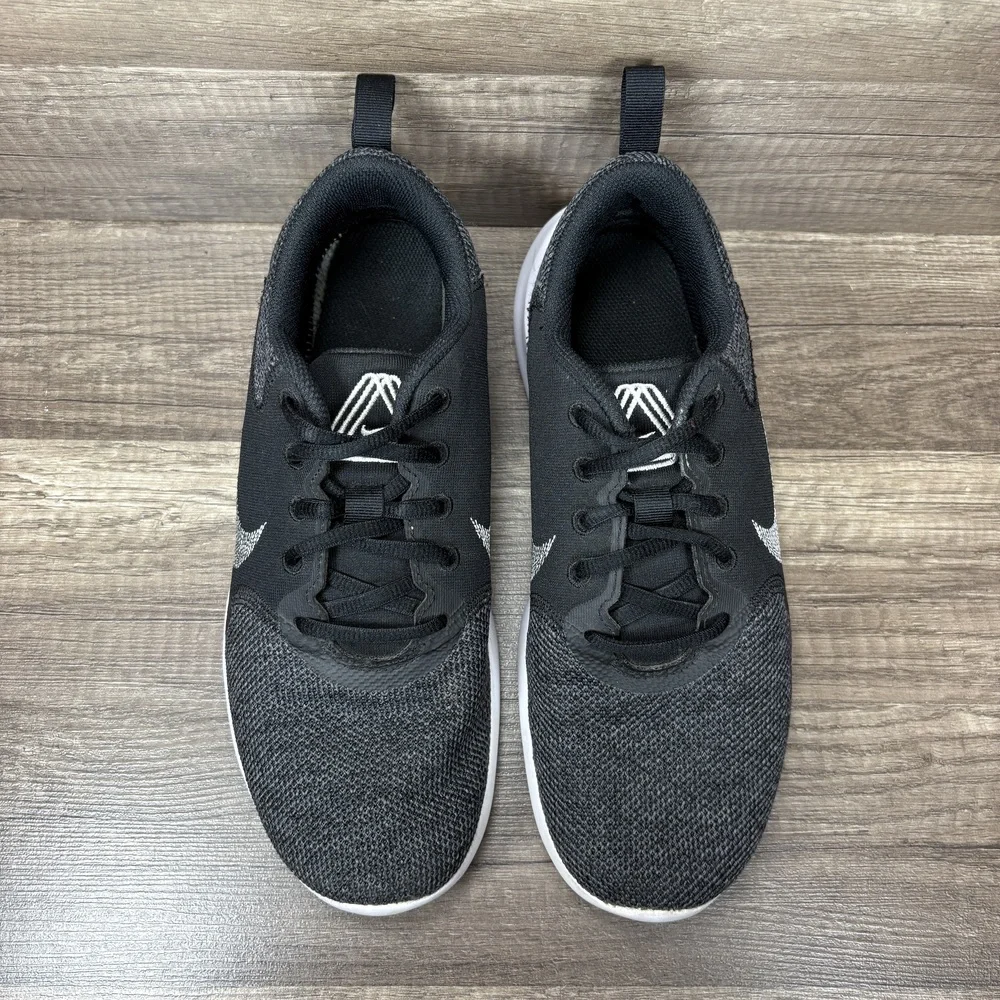 Nike Flex Experience Run 10 Black Gray Womens Size 8.5 CI9964-002 Running Shoe